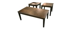Awf Imports - Coffee Cocktail & 2 End Tables