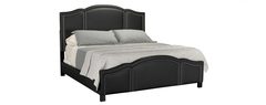 Standard Furniture - Brentmore Upholstered Queen Bed Grey/Bck/Brw