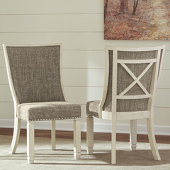Bolanburg Dining Chair with Upholstered Back