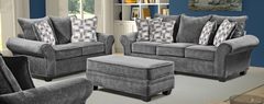 Washington Furniture - Trinidad Granite Stationary Sofa & Loveseat Set