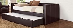 Standard Furniture - Lindsey Brown Upholstered Twin Daybed