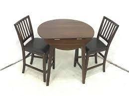 Awf Imports - Mango Drop Leaf Dining Table, 2 Chairs