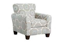 Affordable Furniture Manufacturing - Charisma Linnen Accent Chair -  Brianne Twilight