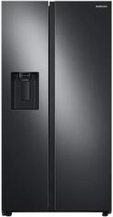 27.4-Cf Side-by-Side Refrigerator Ice Make Black