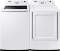 Top Load Laundry Pair Washer and Electric Dryer
