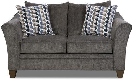 Simmons Albany Pewter Loveseat Home