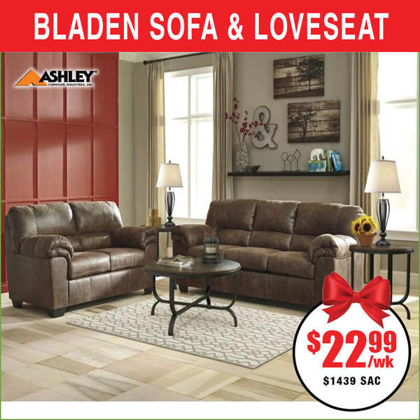 Bladen Sofa and Loveseat