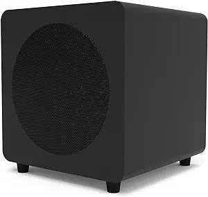 Onyx 8" Sealed Powered Subwoofer Black with RCA