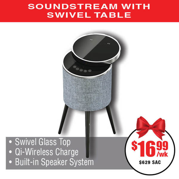 Soundstream with Swivel Table
