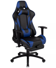 OSC Designs Gaming Chair Blue/Black
