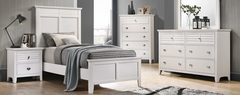 AWF Imports Cottage Bay Full Size White Bed