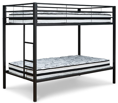 Broshard Twin Metal Bunk Bed